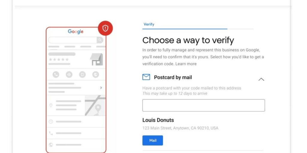 choose verification method